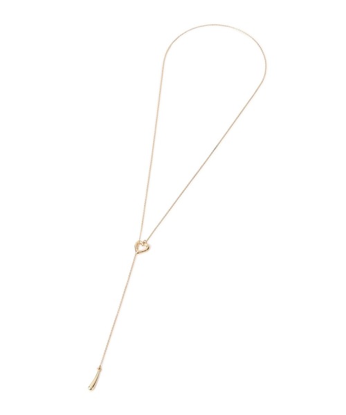 VIS（ビス）の「ハートポイントチェーンYネックレス（ネックレス・レディース・シルバー/ゴールド・FREE）」の6枚目の写真