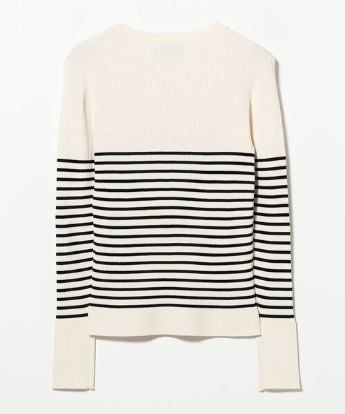 EFFE BEAMS（エッフェビームス）の「3D_BD_RIB_JESSIC（ニット/セーター・レディース・オフホワイト・ONE SIZE）」の5枚目の写真