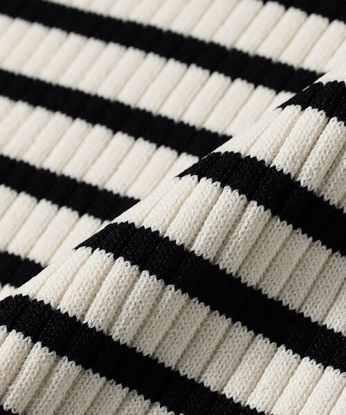 EFFE BEAMS（エッフェビームス）の「3D_BD_RIB_JESSIC（ニット/セーター・レディース・オフホワイト・ONE SIZE）」の6枚目の写真