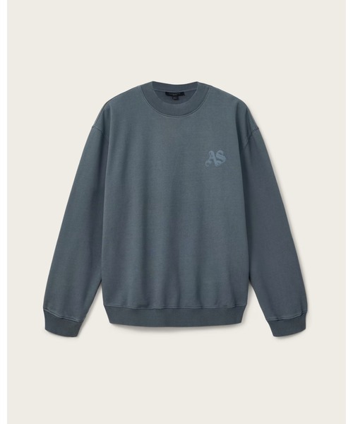 ALLSAINTS(オールセインツ)の「ICON OVERSIZED CREW NECK SWEATSHIRT | ICON オーバーサイズ クルー ネック スウェットシャツ(スウェット・メンズ・ブルー系その他・XS/S/M/L)」の5枚目の写真