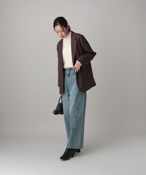 GLOBAL WORK(グローバルワーク)の「MATINEE LINE/アソートシャーリングブラウス/632551(シャツ/ブラウス・レディース・ブラック/ライトベージュ/その他/ホワイト系その他2・LARGE/MEDIUM)」の12枚目の写真