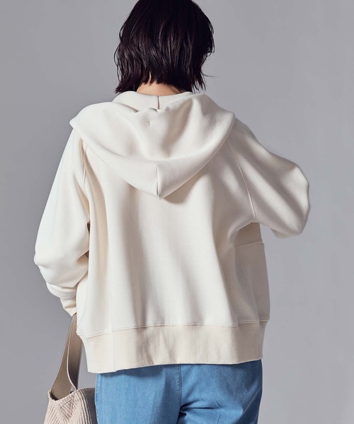 Gready Brilliant（グレディブリリアン）の「ダンボールジップパーカー（Tシャツ/カットソー・レディース・トップグレー/オフホワイト・FREE）」の9枚目の写真