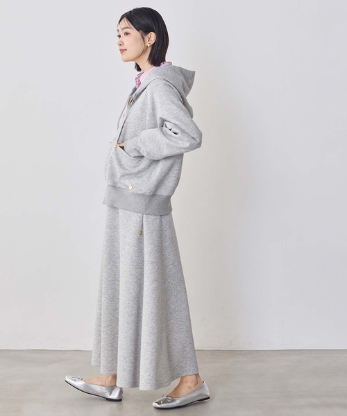 Gready Brilliant（グレディブリリアン）の「ダンボールジップパーカー（Tシャツ/カットソー・レディース・トップグレー/オフホワイト・FREE）」の12枚目の写真