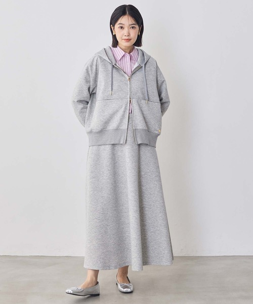 Gready Brilliant（グレディブリリアン）の「ダンボールジップパーカー（Tシャツ/カットソー・レディース・トップグレー/オフホワイト・FREE）」の14枚目の写真