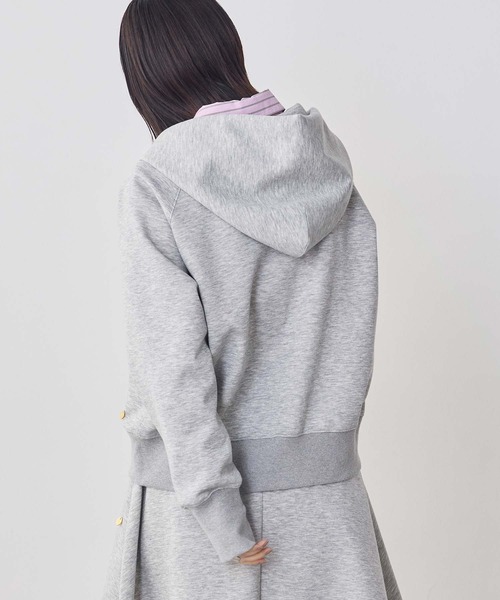 Gready Brilliant（グレディブリリアン）の「ダンボールジップパーカー（Tシャツ/カットソー・レディース・トップグレー/オフホワイト・FREE）」の17枚目の写真