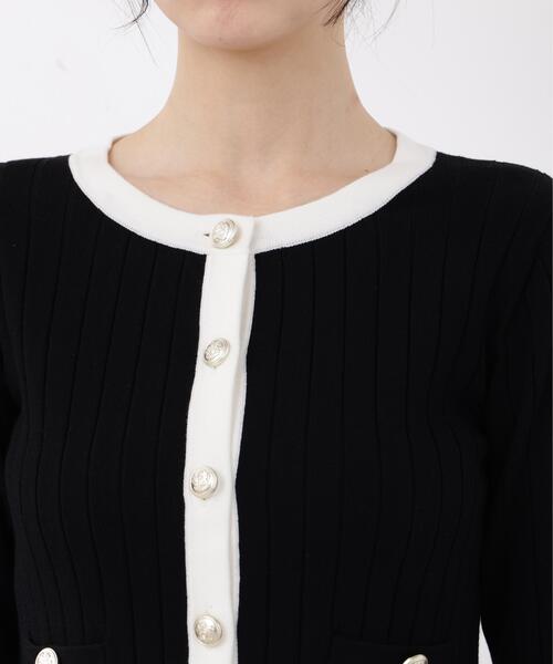 PROPORTION BODY DRESSING(プロポーションボディドレッシング)の「<ウォッシャブル/UV>ボタン付きペプラムニット / 1216170209(ニット/セーター・レディース・ホワイト系その他/グレー/ブラック・MEDIUM/SMALL)」の17枚目の写真