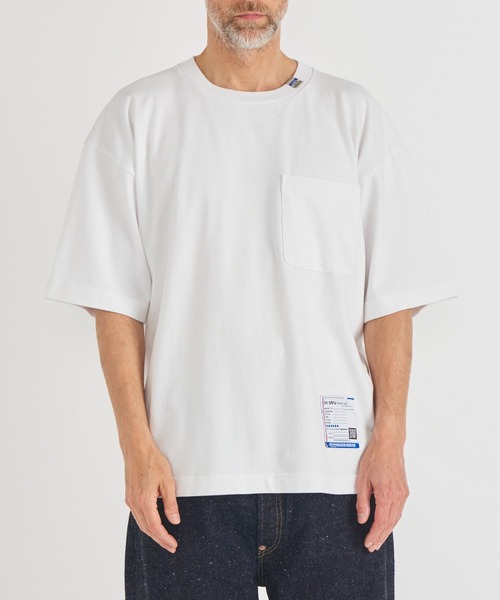 In・stru(men-tal).（インストルメンタル）の「【MIHARAYASUHIRO/ミハラヤスヒロ】HEAVY WEIGHT JERSEY POCKET SS TEE【定番】/in・stru(men-tal).（Tシャツ/カットソー・メンズ・ブラック/ライトグレー/ホワイト・44/48/46）」の5枚目の写真