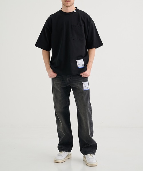 In・stru(men-tal).（インストルメンタル）の「【MIHARAYASUHIRO/ミハラヤスヒロ】HEAVY WEIGHT JERSEY POCKET SS TEE【定番】/in・stru(men-tal).（Tシャツ/カットソー・メンズ・ブラック/ライトグレー/ホワイト・44/48/46）」の14枚目の写真