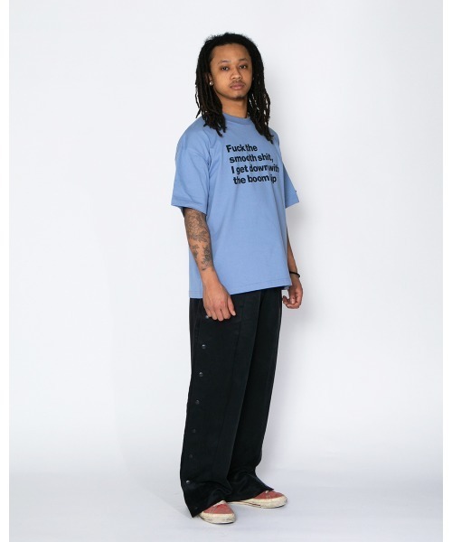 APPLEBUM（アップルバム）の「Cupra Satin Tearaway Pants（その他パンツ・メンズ・オリーブ/ブラック・LARGE/X-LARGE/MEDIUM）」の8枚目の写真