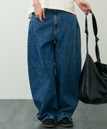 A.D.C.L. | デニム ボリュームカーブパンツ(デニムパンツ)
