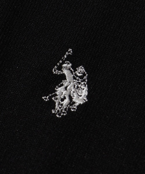U.S. POLO ASSN.(ユーエスポロアッスン)の「【U.S. POLO ASSN./ユーエスポロアッスン】接触冷感 ワンポイントロゴ刺繍 半袖クルーネックニット(ニット/セーター・メンズ・ネイビー/ブラック/オフホワイト・LL/M/L)」の14枚目の写真
