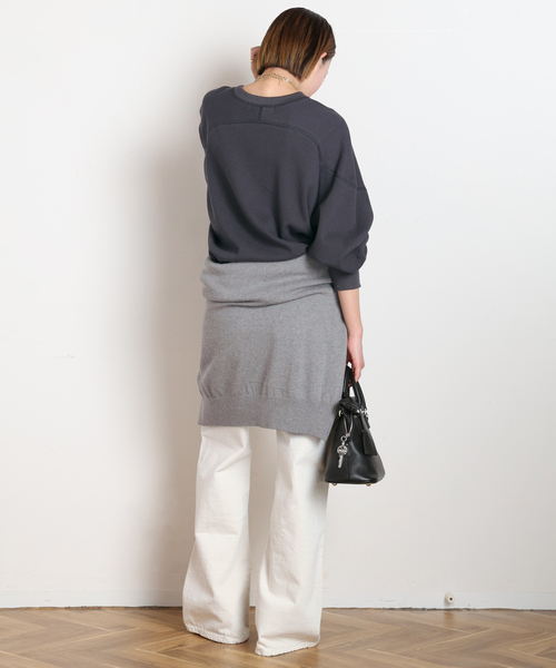 AP STUDIO（エーピーストゥディオ）の「【HAIKURE/ハイクル】KOREA White（デニムパンツ・レディース・ホワイト・25/24/27/26）」の10枚目の写真