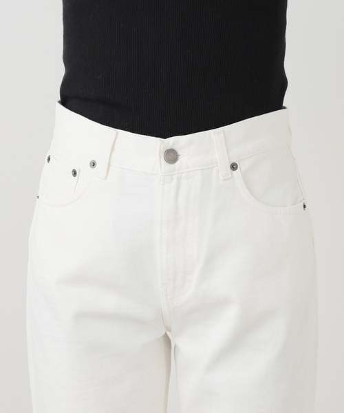 AP STUDIO（エーピーストゥディオ）の「【HAIKURE/ハイクル】KOREA White（デニムパンツ・レディース・ホワイト・25/24/27/26）」の18枚目の写真