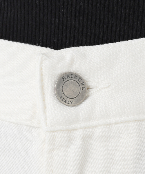 AP STUDIO（エーピーストゥディオ）の「【HAIKURE/ハイクル】KOREA White（デニムパンツ・レディース・ホワイト・25/24/27/26）」の20枚目の写真