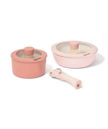 Francfranc(�t�����t����)��GO TABLE ��E�t���C�p�� �x�[�V�b�N5�_�Z�b�g �s���N ����蒅�E �d�˂Ď��[ ���� IH�Ή�(�L�b�`���c�[��)