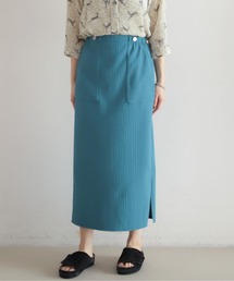 NOMBRE IMPAIR | 【予約】カットプリーツボンディング　タイトスカート(スカート)