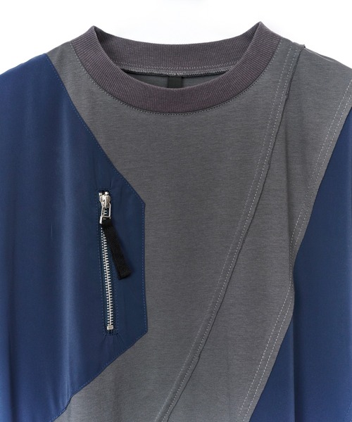 AULA AILA（アウラアイラ）の「スラントスイッチングワンピース（ワンピース・レディース・ブラウン/チャコールグレー/ブラック・0）」の18枚目の写真