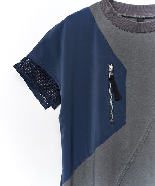 AULA AILA（アウラアイラ）の「スラントスイッチングワンピース（ワンピース・レディース・ブラウン/チャコールグレー/ブラック・0）」の19枚目の写真