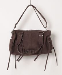 Chikashitsu +（チカシツプラス）の「【Chikashitsu +】vintage string belt shoulder bag / 【チカシツプラス】ビンテージ紐付きベルトショルダーバッグ（ショルダーバッグ）」
