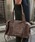 Chikashitsu +�i�`�J�V�c�v���X�j�́u�yChikashitsu +�zvintage string belt shoulder bag / �y�`�J�V�c�v���X�z�r���e�[�W�R�t���x���g�V�����_�[�o�b�O�i�V�����_�[�o�b�O�j�v�b�u���E��
