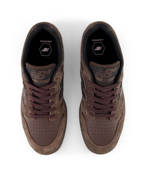 NEW BALANCE(ニューバランス)の「new balance numeric ニューバランス ヌメリック UN480(スニーカー・メンズ・チョコ/アイボリー/ベージュ・28.0cm/27.0cm/26.0cm/24.5cm/24.0cm/23.5cm/23.0cm/27.5cm/26.5cm/25.0cm)」の9枚目の写真