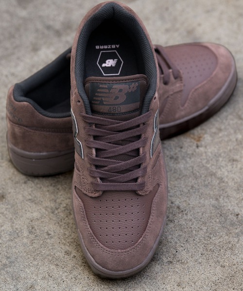 NEW BALANCE(ニューバランス)の「new balance numeric ニューバランス ヌメリック UN480(スニーカー・メンズ・チョコ/アイボリー/ベージュ・28.0cm/27.0cm/26.0cm/24.5cm/24.0cm/23.5cm/23.0cm/27.5cm/26.5cm/25.0cm)」の16枚目の写真