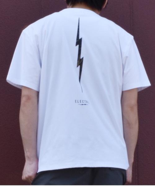ELECTRIC(エレクトリック)の「【ムラサキスポーツ限定】Electric/エレクトリック 半袖 Tシャツ UVカット 吸汗速乾 接触冷感 E26STM04(Tシャツ/カットソー・メンズ・ブラック/ホワイト・XL/L/M)」の1枚目の写真