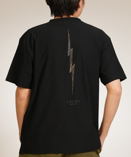 ELECTRIC(エレクトリック)の「【ムラサキスポーツ限定】Electric/エレクトリック 半袖 Tシャツ UVカット 吸汗速乾 接触冷感 E26STM04(Tシャツ/カットソー・メンズ・ブラック/ホワイト・XL/L/M)」の2枚目の写真