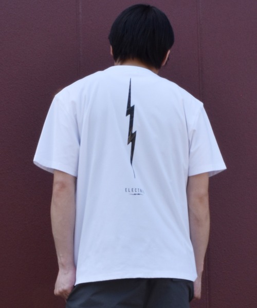 ELECTRIC(エレクトリック)の「【ムラサキスポーツ限定】Electric/エレクトリック 半袖 Tシャツ UVカット 吸汗速乾 接触冷感 E26STM04(Tシャツ/カットソー・メンズ・ブラック/ホワイト・XL/L/M)」の5枚目の写真