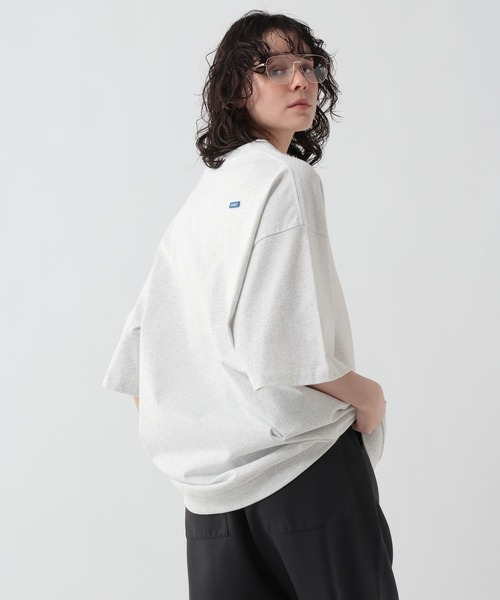 GEORGE'S(ジョージズ)の「カラー刺繍プリントTシャツ(Tシャツ/カットソー・メンズ・杢グレー/ネイビー・LARGE/MEDIUM)」の12枚目の写真