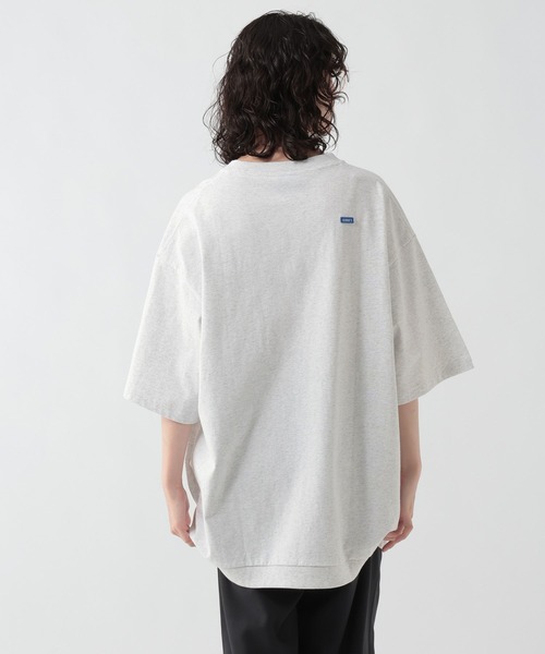 GEORGE'S(ジョージズ)の「カラー刺繍プリントTシャツ(Tシャツ/カットソー・メンズ・杢グレー/ネイビー・LARGE/MEDIUM)」の13枚目の写真
