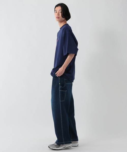 GEORGE'S(ジョージズ)の「カラー刺繍プリントTシャツ(Tシャツ/カットソー・メンズ・杢グレー/ネイビー・LARGE/MEDIUM)」の19枚目の写真