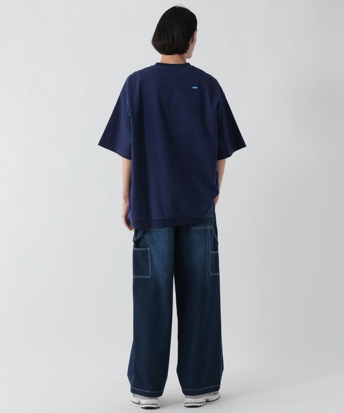 GEORGE'S(ジョージズ)の「カラー刺繍プリントTシャツ(Tシャツ/カットソー・メンズ・杢グレー/ネイビー・LARGE/MEDIUM)」の20枚目の写真