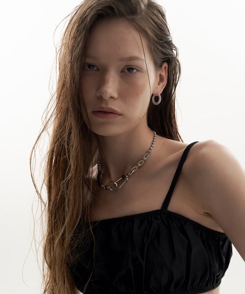SENTIMENTS（センチモン）の「NO.262 [SILVER] EARRING（ピアス（両耳用）・レディース・シルバー・FREE）」の2枚目の写真