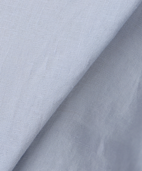 IENA（イエナ）の「リネンワイドショートシャツ（シャツ/ブラウス・レディース・サックスブルー/ホワイト/ブラウン/レッド・FREE）」の18枚目の写真