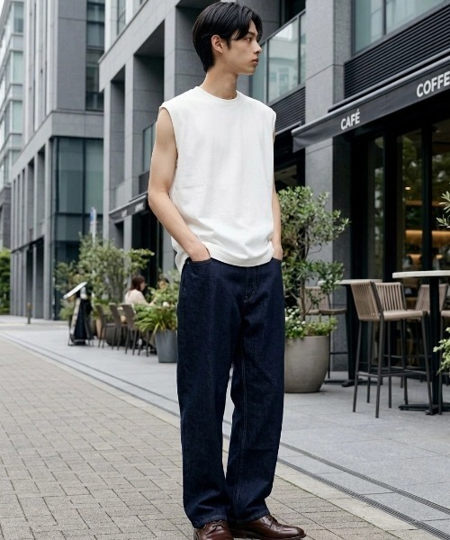 HANES(ヘインズ)の「Hanes/へインズ T-SHIRTS SHIRO/シロ 白 ホワイト 無地 クルーネック ノースリーブTシャツ/1P パックT/レディース メンズ(Tシャツ/カットソー・メンズ・ホワイト・M/L/XL/S)」の14枚目の写真