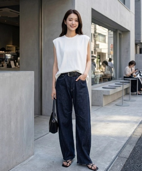 HANES(ヘインズ)の「Hanes/へインズ T-SHIRTS SHIRO/シロ 白 ホワイト 無地 クルーネック ノースリーブTシャツ/1P パックT/レディース メンズ(Tシャツ/カットソー・メンズ・ホワイト・M/L/XL/S)」の17枚目の写真