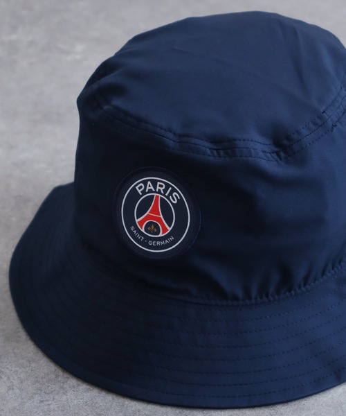 NIKE（ナイキ）の「【NIKE/ナイキ 】×【Paris Saint-Germain/パリサンジェルマン】PSG NK APEX BUCKET HUT / エーペックス バケットハット（ハット・メンズ・ネイビー・S/L/M）」の6枚目の写真