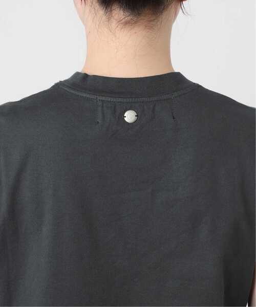 CALMER（カルメール）の「《追加》ナチュルダイCAP SLEEVE Tシャツ2（Tシャツ/カットソー・レディース・ベージュ/チャコールグレー/ホワイト・FREE）」の11枚目の写真