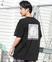 NEW ERA/ニューエラ 半袖 Tシャツ バックプリント Paisley