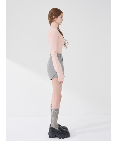Darich（ダーリッチ）の「サイドスリットショートパンツ（その他パンツ・レディース・ブラック/アイボリー/ピンク/ベージュ/グレー・S/M）」の14枚目の写真