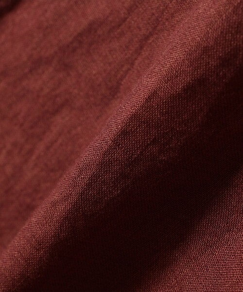 SHIPS any（シップス エニィ）の「SHIPS any:〈洗濯機可能〉リネン イージー ベイカー パンツ（その他パンツ・レディース・ベージュ/ブラウン・36/38）」の15枚目の写真