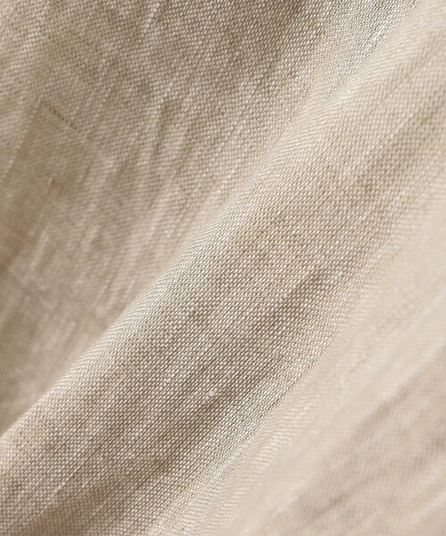 SHIPS any（シップス エニィ）の「SHIPS any:〈洗濯機可能〉リネン イージー ベイカー パンツ（その他パンツ・レディース・ベージュ/ブラウン・36/38）」の17枚目の写真