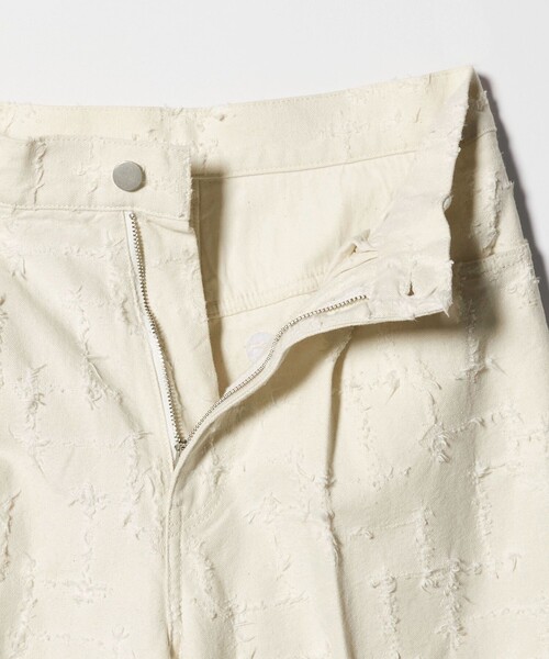 UNITED ARROWS(ユナイテッドアローズ)の「ジャガード タック ワイドパンツ ‐ウォッシャブル‐(その他パンツ・レディース・ナチュラル・36/38/34)」の14枚目の写真