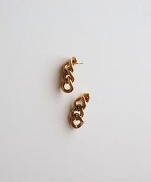 ツイストチェーンピアス