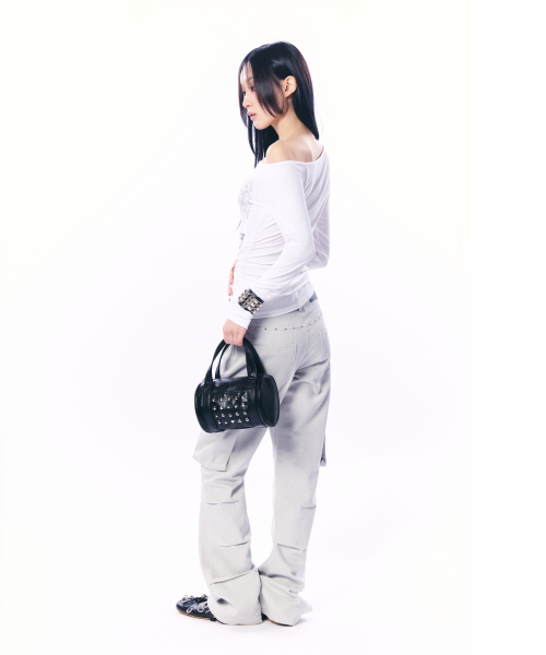 SETUP-EXE（セットアップイーエックスイー）の「WRAP ONE-SHOULDER TOP / WHITE（Tシャツ/カットソー・レディース・その他・OS）」の7枚目の写真