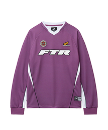Mesh Series Logo Long Sleeve Purple