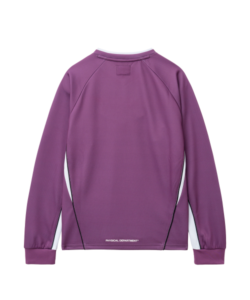 PHYPS MOTORCYCLE(フィップスモーターサイクル)の「Mesh Series Logo Long Sleeve Purple(Tシャツ/カットソー・レディース・その他・MEDIUM/LARGE/X-LARGE/SMALL)」の2枚目の写真
