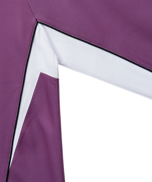 PHYPS MOTORCYCLE(フィップスモーターサイクル)の「Mesh Series Logo Long Sleeve Purple(Tシャツ/カットソー・レディース・その他・MEDIUM/LARGE/X-LARGE/SMALL)」の5枚目の写真