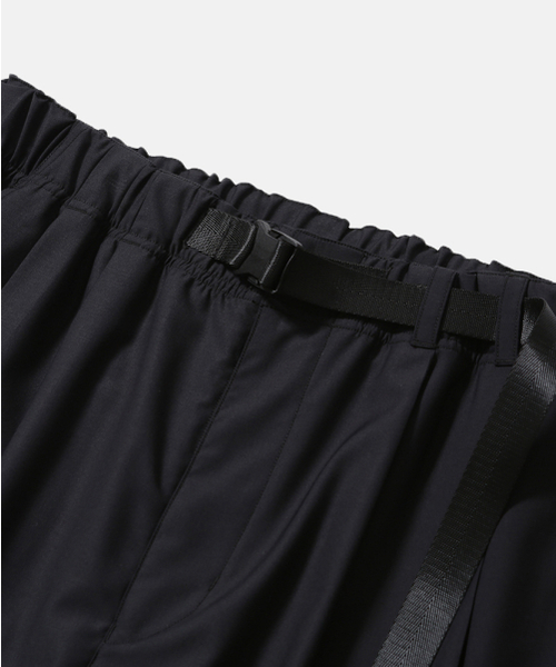 MOIF（モイフ）の「[SS26] WIDE FUNCTION SLACKS / BLACK（スラックス・メンズ・その他・1(S)/2(M)/3(L)）」の3枚目の写真